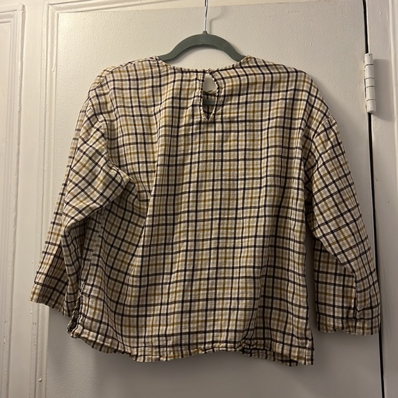 Plaid Madewell blouse - Picture 2 of 4